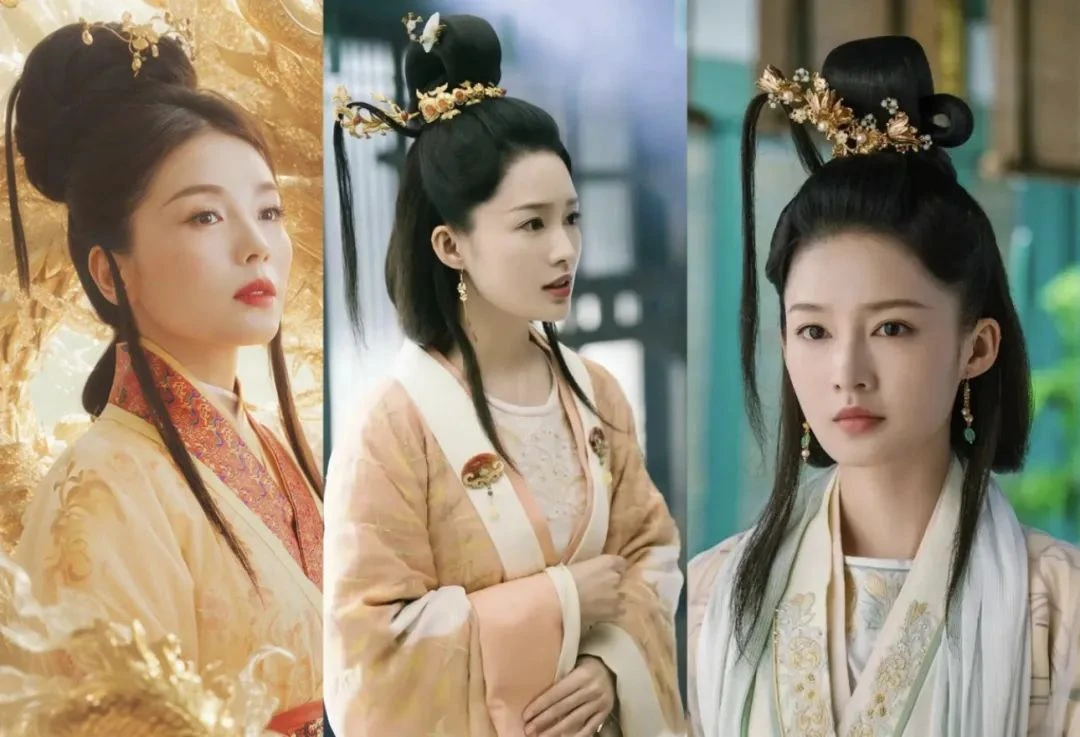 Li Qin's Hanging Hanfu Hairstyle