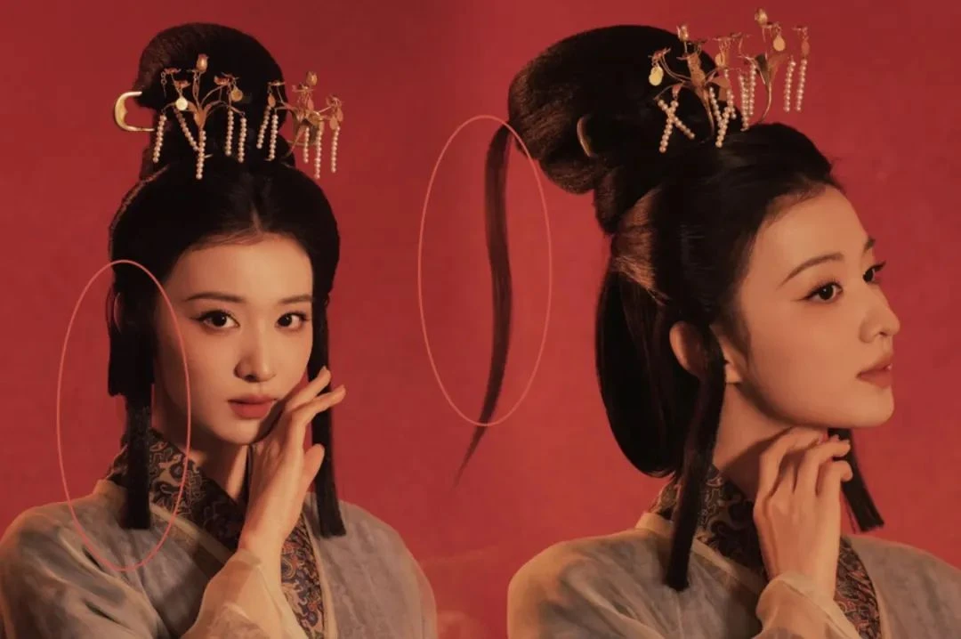 Wang Churan's Hanfu Style Sparks Debate on Traditional Hairstyle