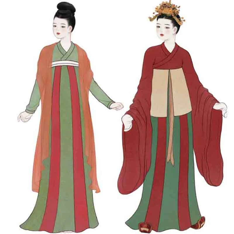 Draped in Dynasty: Tang Female Attire