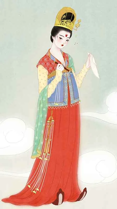Draped in Dynasty: Tang Female Attire