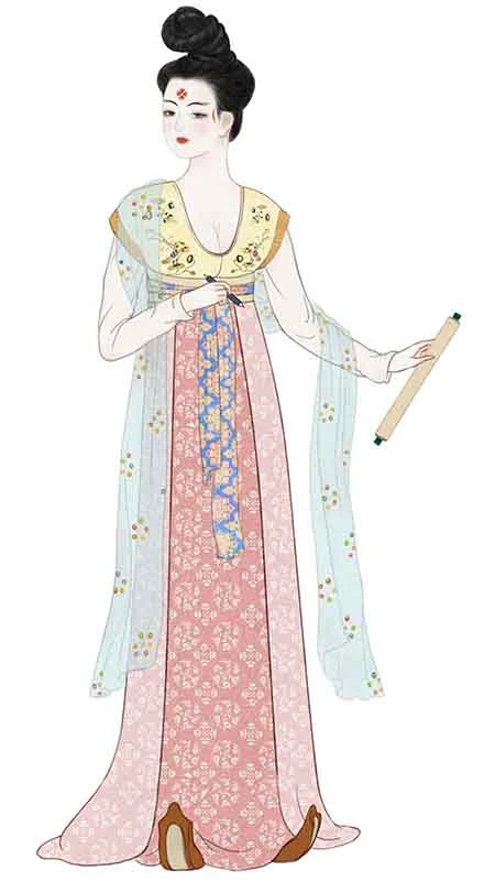 Draped in Dynasty: Tang Female Attire
