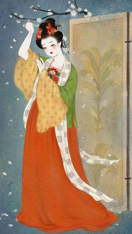 Draped in Dynasty: Tang Female Attire