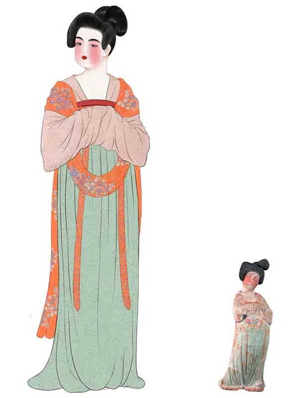 Draped in Dynasty: Tang Female Attire