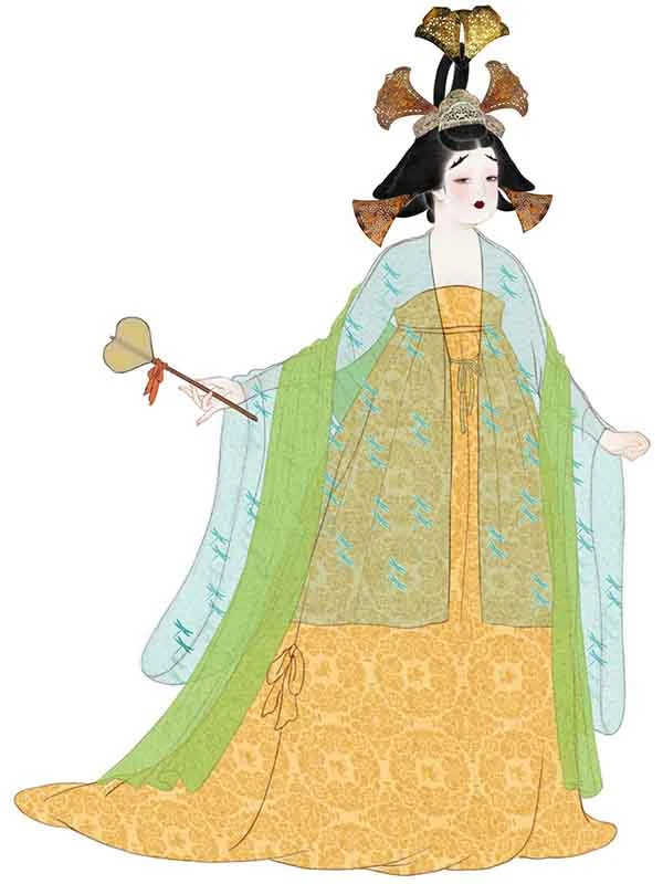 Draped in Dynasty: Tang Female Attire