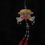 Traditional Chinese Pendant Long Tassel Women Hanfu Accessory Phoenix Crown