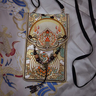 Women Hanfu Accessories Crossbody Bag Classical Purse