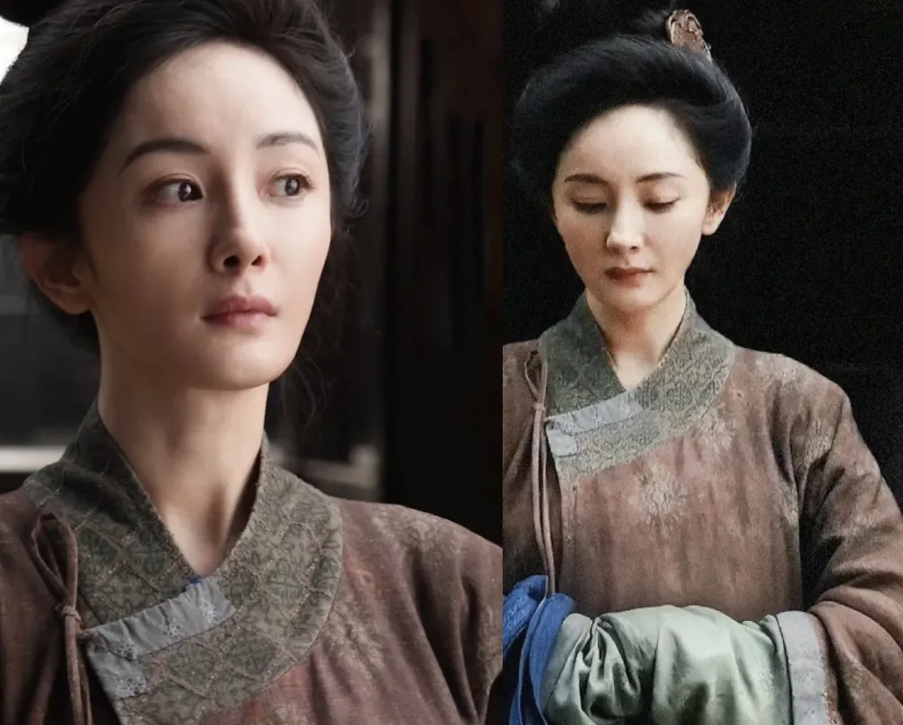 Yang Mi's Latest Tang-style Look: Plain but Daily 3