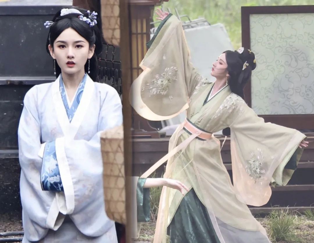 The Sleeves of Xiao Qiao in Cdrama The Prisoner Of Beauty 7