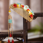 Classical Hanfu Headwear Retro Comb Tang Dynasty Style