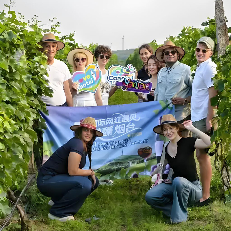 International Internet Celebrities Meet Slightly Tipsy Yantai