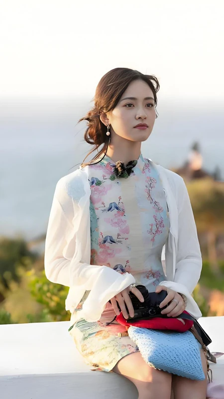 Shen Yue's Neo-Chinese Qipao in Marrakech