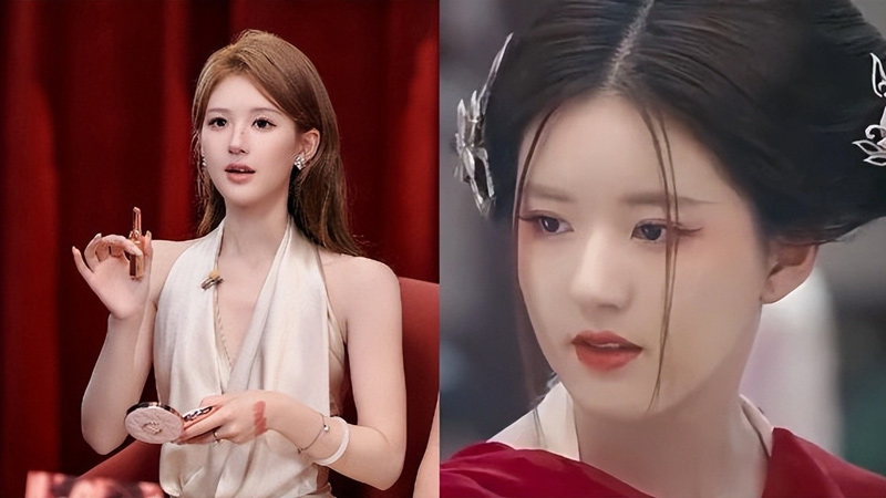 Zhao Lusi Addresses Plastic Surgery Rumors in Livestream