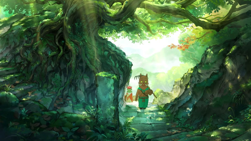 Film NOBODY: The Little Pig Demon Really Wants from a Pilgrimage