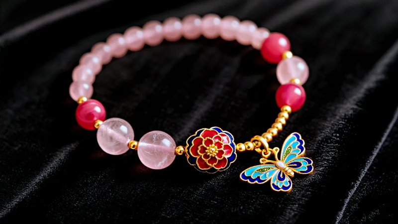 How Pink Crystal and Cloisonne Redefine Fashion