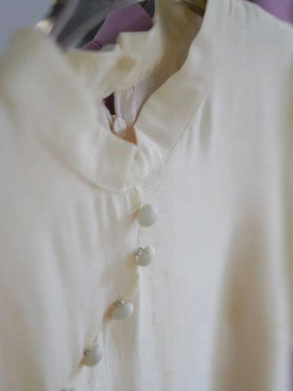 Modern Qipao: Organdy Fabric Merges Tradition, Ease