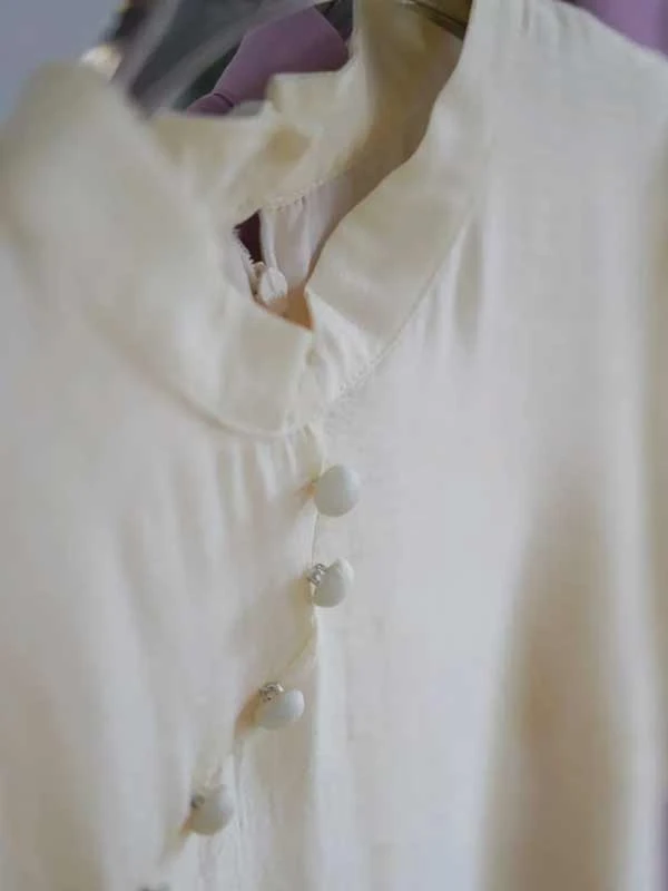 Modern Qipao: Organdy Fabric Merges Tradition, Ease