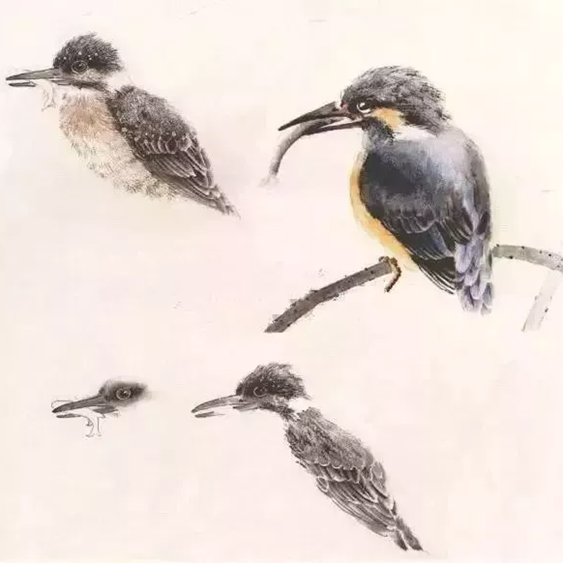 Tutorial: Techniques for Painting Boneless Flower and Bird Paintings