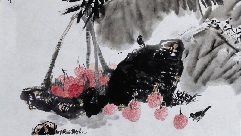 When Ink Berries Ripen: Huang Jiexin's Living Fruit Paintings