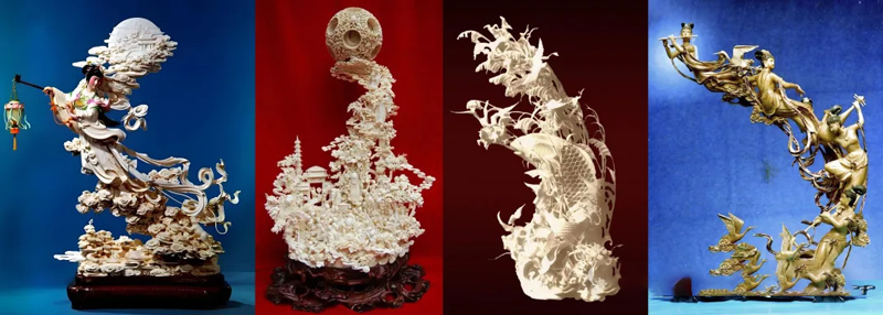 Artistic Characteristics of the 4 Major Ivory Carving Crafts in China