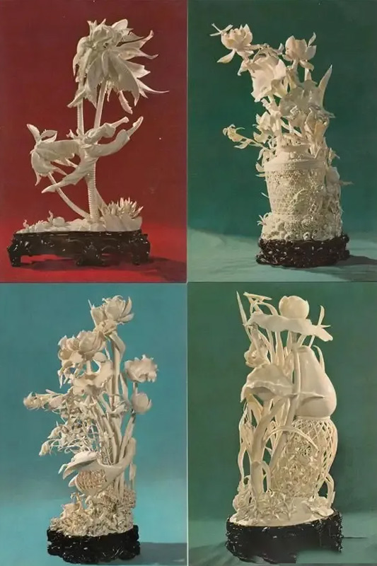 Artistic Characteristics of the 4 Major Ivory Carving Crafts in China