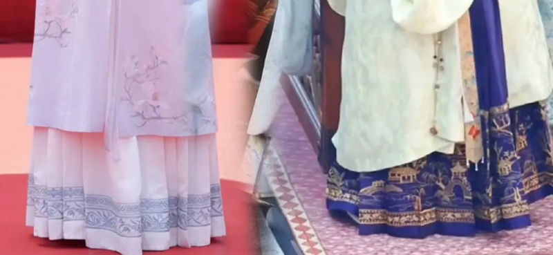 Deng Enxi's Ming-Era Hanfu in When the Flowers Bloom Radiate Poise