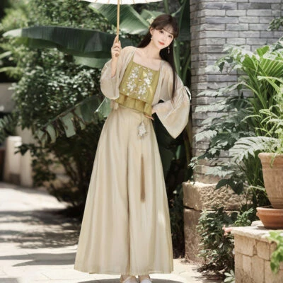 Female Summer Hanfu Song Dynasty Cute Style Fashion Songku