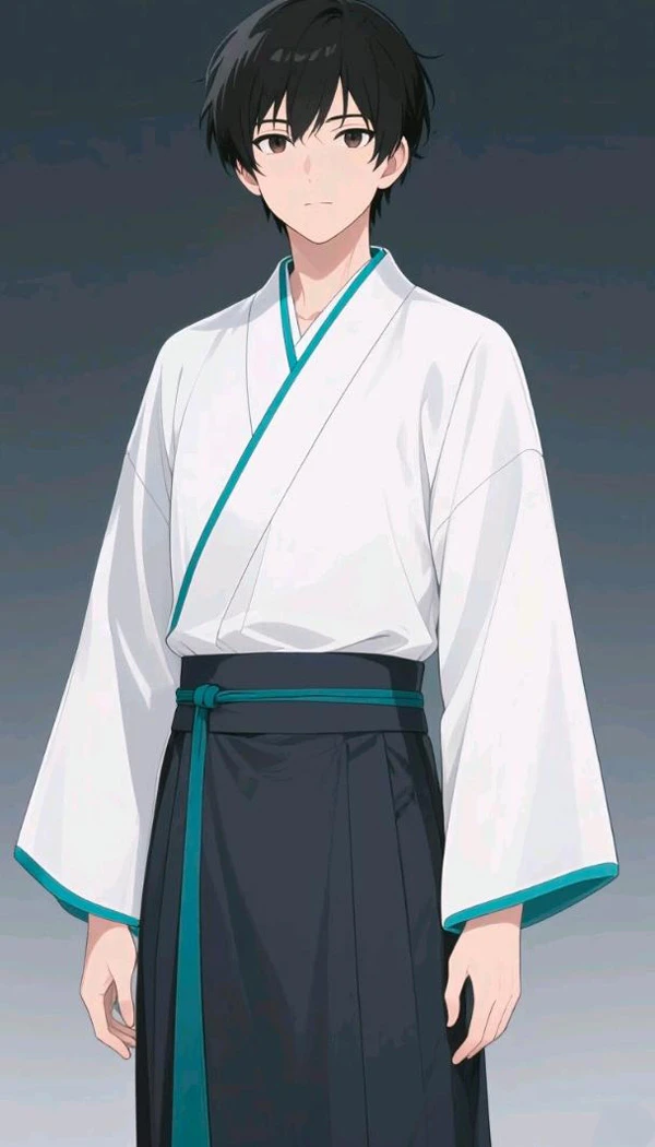 Hanfu Boy Painting, Ukiyo-e Style 2