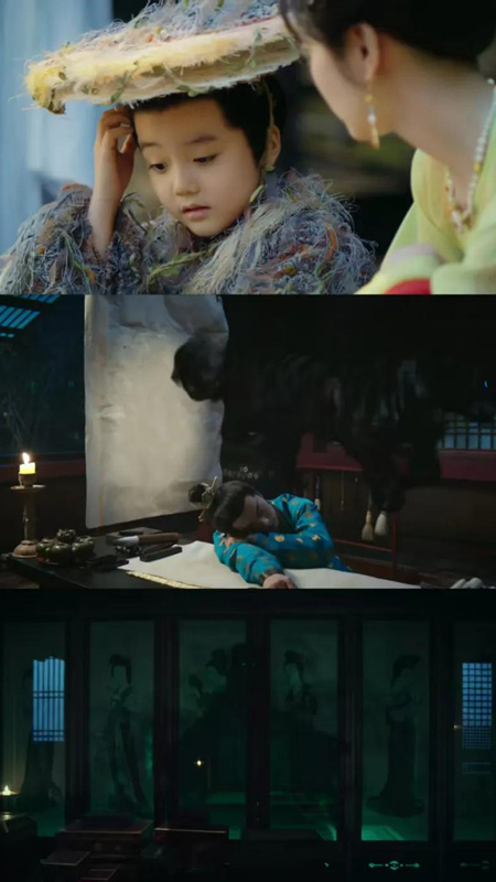 Moonlit Reunion: Unique Supernatural Costume Drama