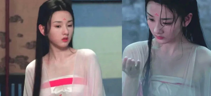 Styling Story of Ju Jingyi's Lace Headpieces in Lai Zhan