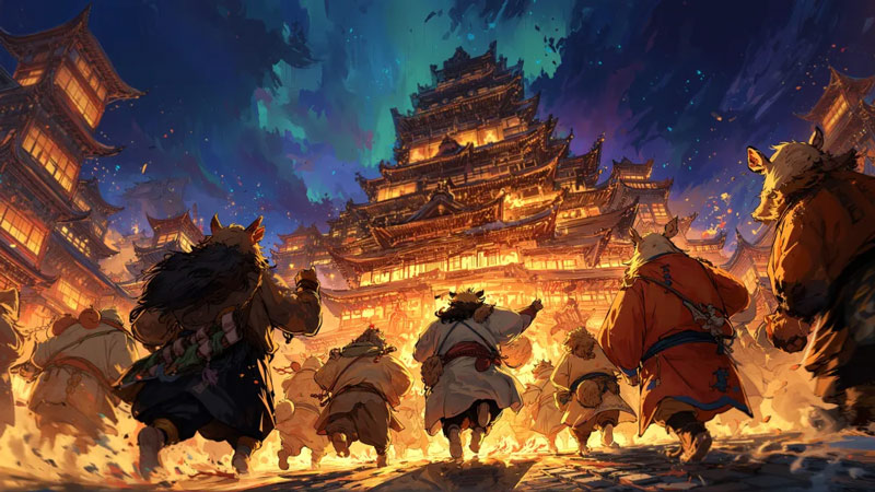 The AI-Powered Ink-Wash Fantasy of The Spirit of the Mountain