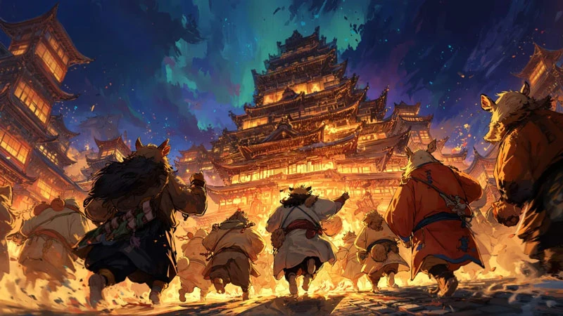 The AI-Powered Ink-Wash Fantasy of The Spirit of the Mountain