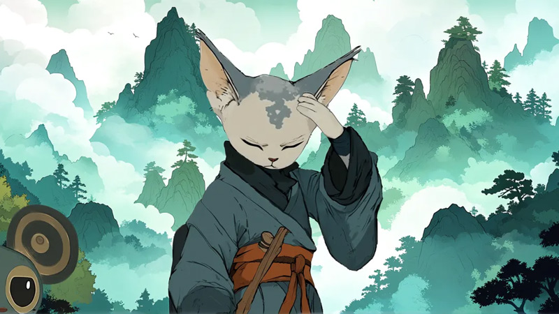 The AI-Powered Ink-Wash Fantasy of The Spirit of the Mountain