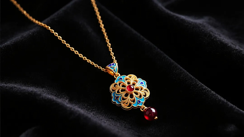 The Art of Garnet and Cloisonne Jewelry