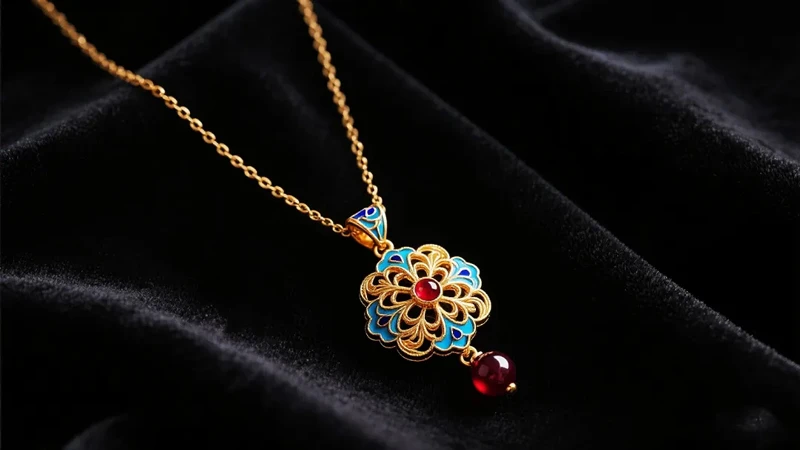 The Art of Garnet and Cloisonne Jewelry