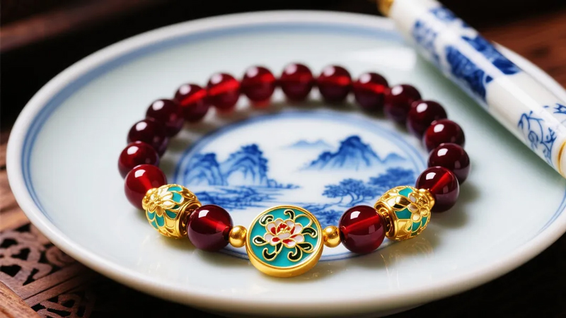 The Art of Garnet and Cloisonne Jewelry