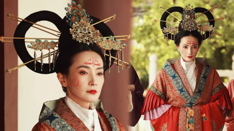 The Tang Dynasty Symbolism Behind Li Yuan's Celestial Hanfu Look