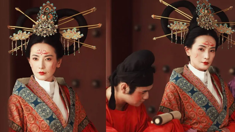 The Tang Dynasty Symbolism Behind Li Yuan's Celestial Hanfu Look
