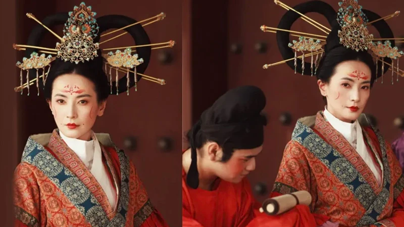 The Tang Dynasty Symbolism Behind Li Yuan's Celestial Hanfu Look