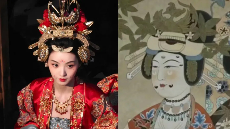 Tian Xiwei's Bridal Look in Moonlit Reunion