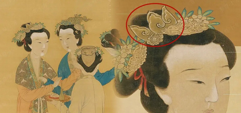 Wang Churan Wears a Cake on Her Head in Serenade of Peaceful Joy