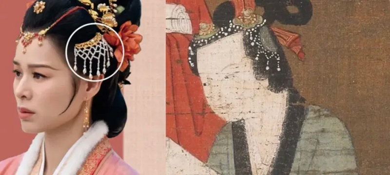 Are the Side-Hair Tassel Ornaments of Ju Jingyi Real?