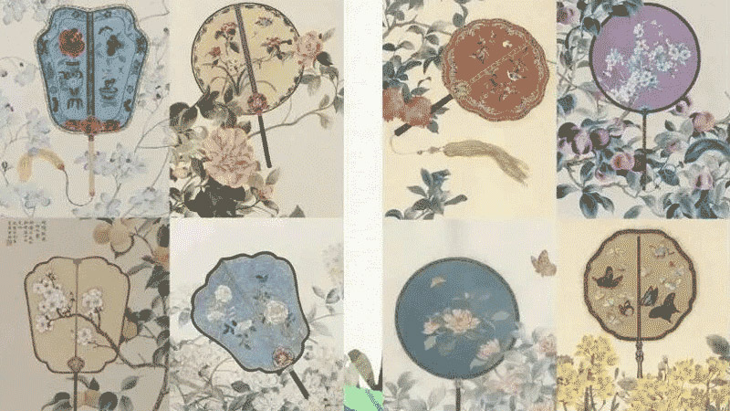 DIY Round Fans of Intangible Cultural Heritage