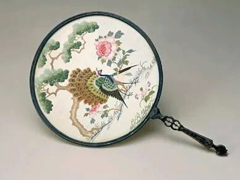 DIY Round Fans of Intangible Cultural Heritage