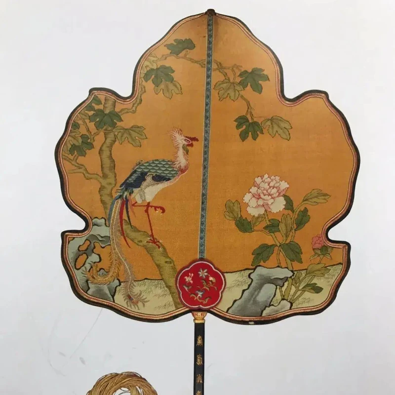 DIY Round Fans of Intangible Cultural Heritage