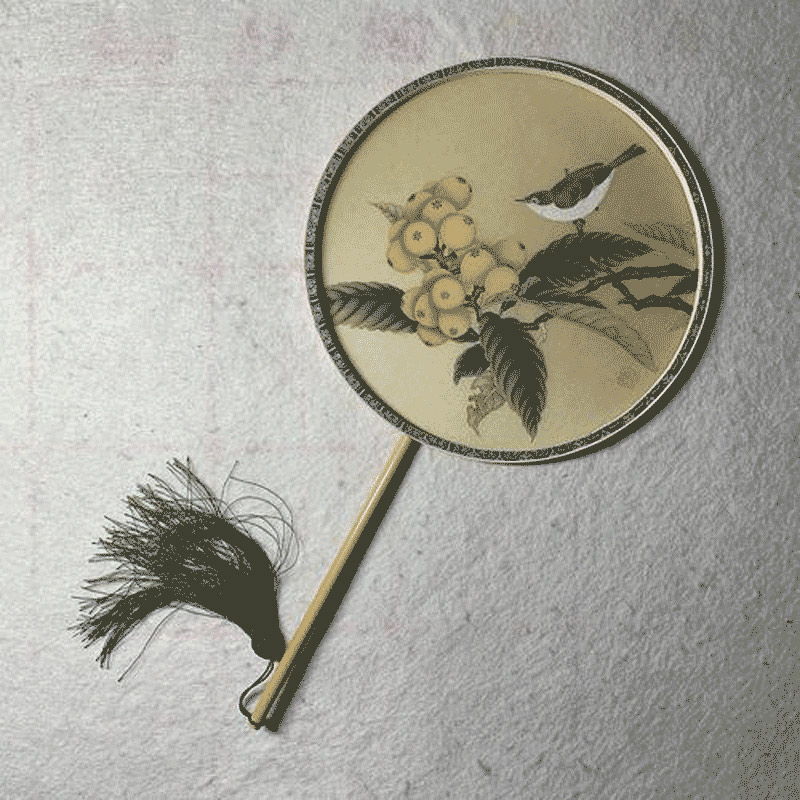 DIY Round Fans of Intangible Cultural Heritage