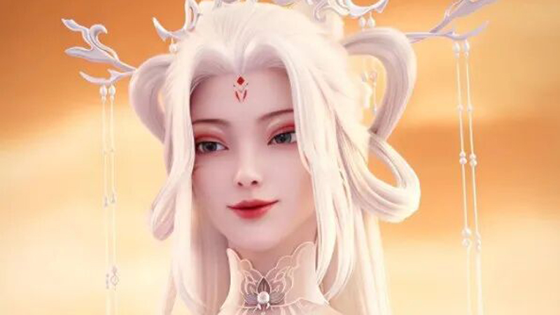 The Tragic Allure of White-Haired Heroines in Guoman