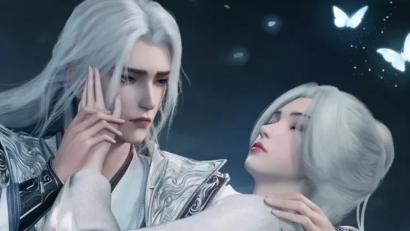 The Tragic Allure of White-Haired Heroines in Guoman