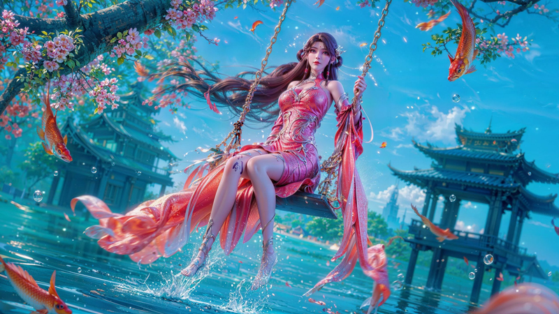 Huo Ling'er: The Blazing Red Lotus of Perfect World's Epic Saga!