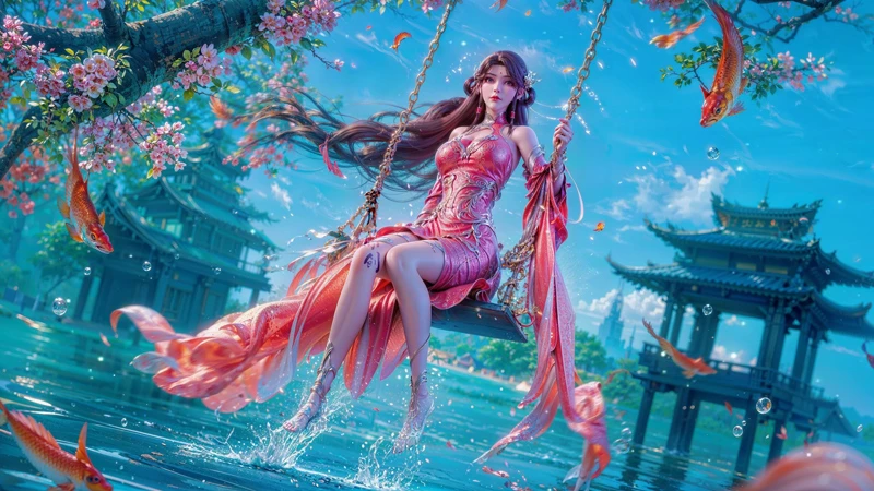 Huo Ling'er: The Blazing Red Lotus of Perfect World's Epic Saga!