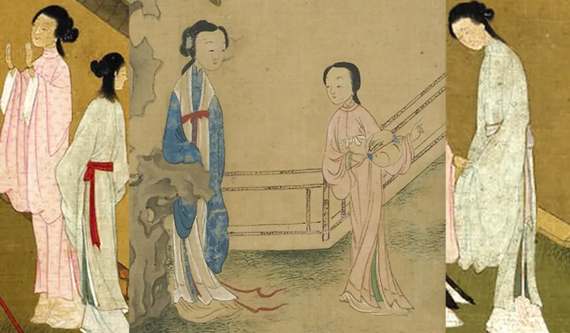 Wang Churan’s Floor-Grazing Top in The Ming Dynasty Youth